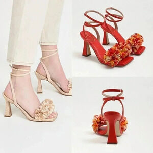 Anthropologie Sam Edelman Clare Ankle-Strap Sandals Size 7 NWOT $170